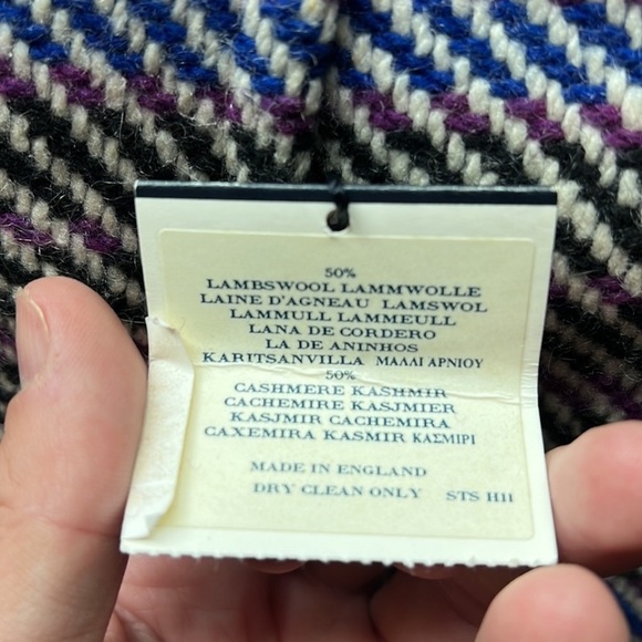 BURBERRY🇬🇧 || Plaid Decorative Pillow || Lambswool + Cashmere - Picture 5 of 7